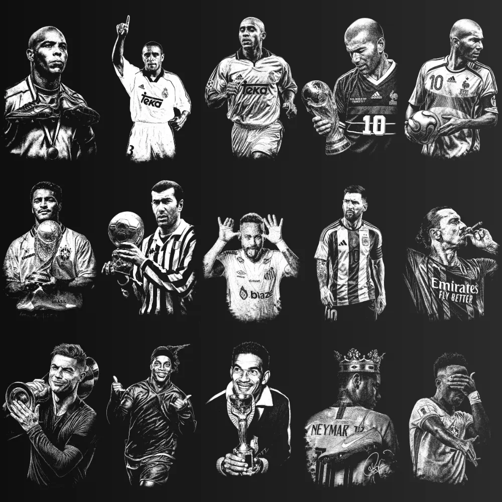 Coleção Futebol - HALFTONE