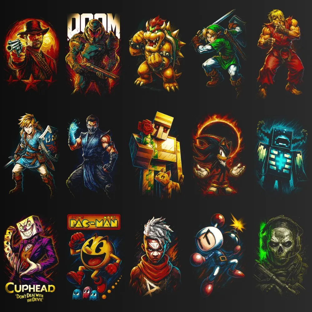 Coleção Jogos - HALFTONE